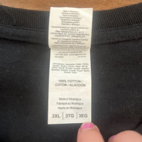 American Motor Company The Champions Choice Black T-Shirt Short Sleeve 3XL - Picture 6 of 6